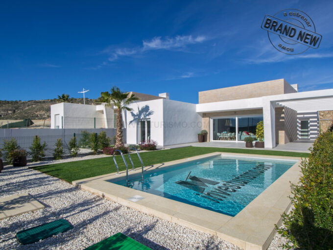 New Build Detached villa 3 bedrooms in Algorfa