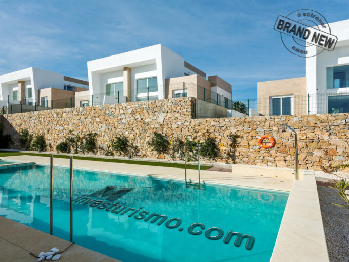 New build Semi-detached Villas 3 bedrooms in Orihuela costa