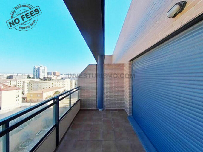 Apartment 2 bedrooms 2 bathrooms 7th floor in Alicante Center