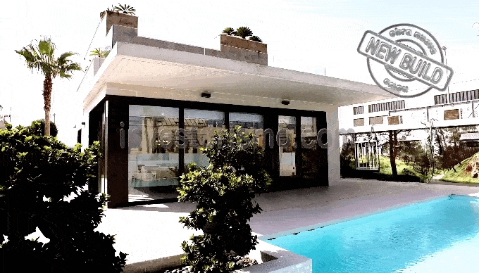 New build Villas 4 bedrooms in Orihuela Costa