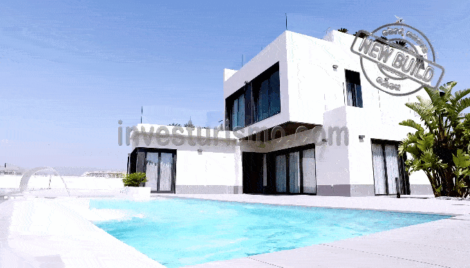 New build Villas 2-3 bedrooms in Orihuela Costa