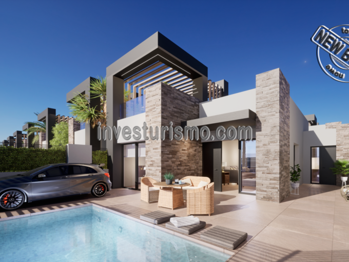 Villas 3 bedroom 2 bathroom with terraze in San Fulgencio